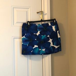 🦋✨Blue flower mini skirt